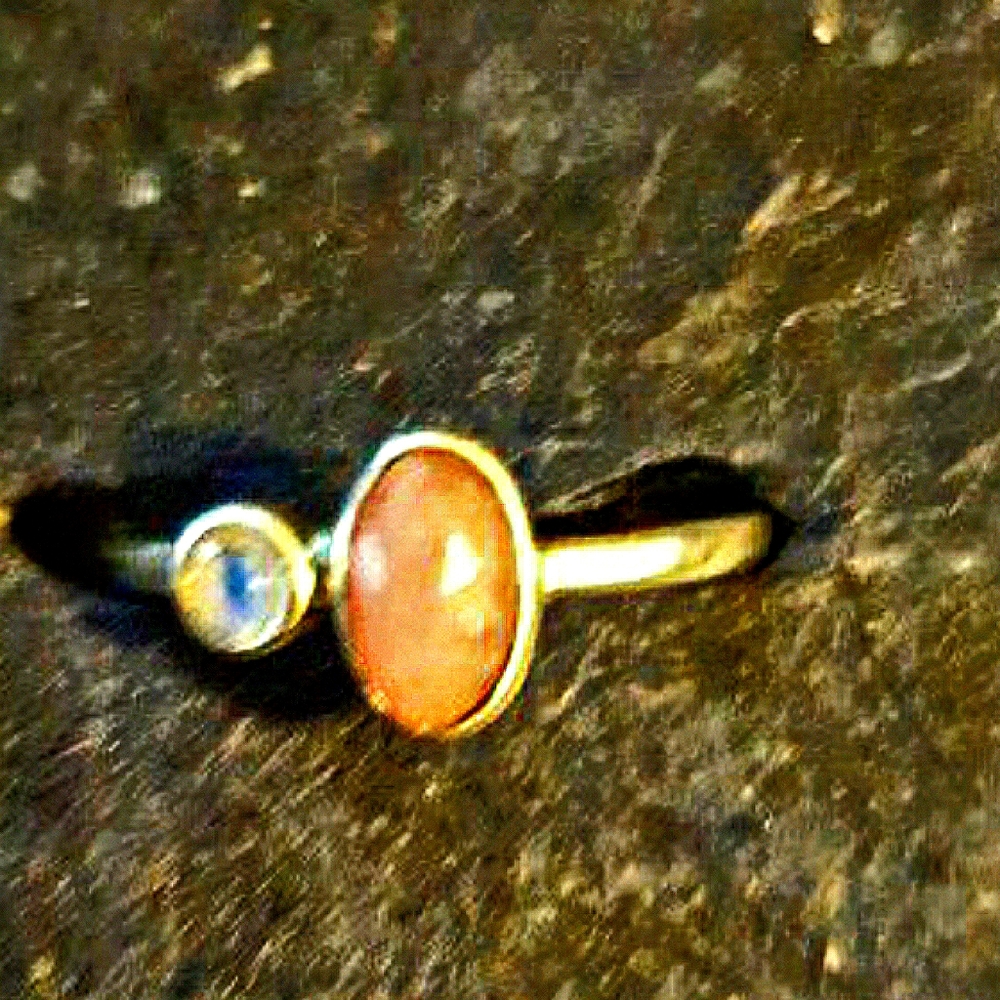 Garden of the Sun hand Crafted ring